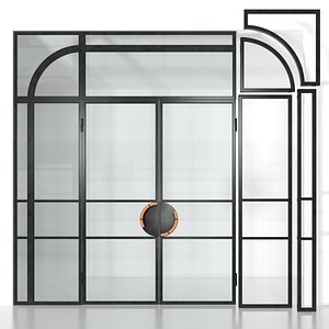 partition glass 3D model