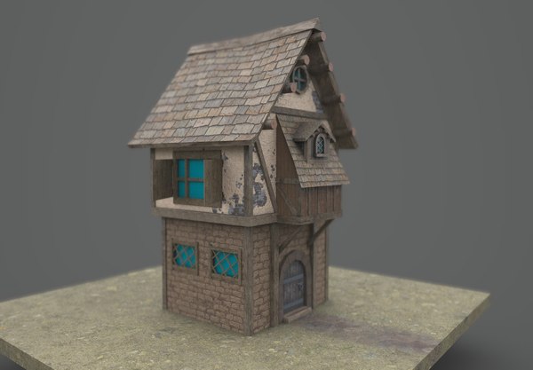 3D fantasy house - TurboSquid 1495229