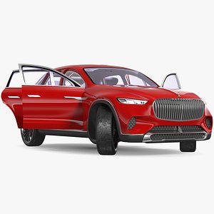 Mercedes-Maybach Ultimate Luxury Rigged for Maya