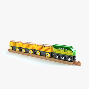 kids train toy 3d max