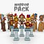 3D model Warrior Pack Three Tribes