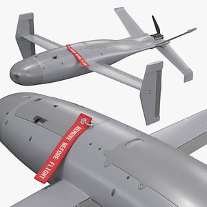 Merops Anti Drone Interceptor 3D model