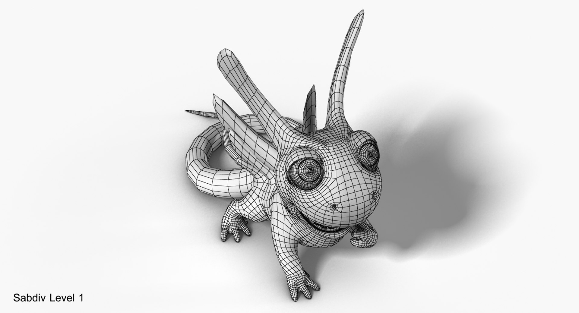 lizard character rig max