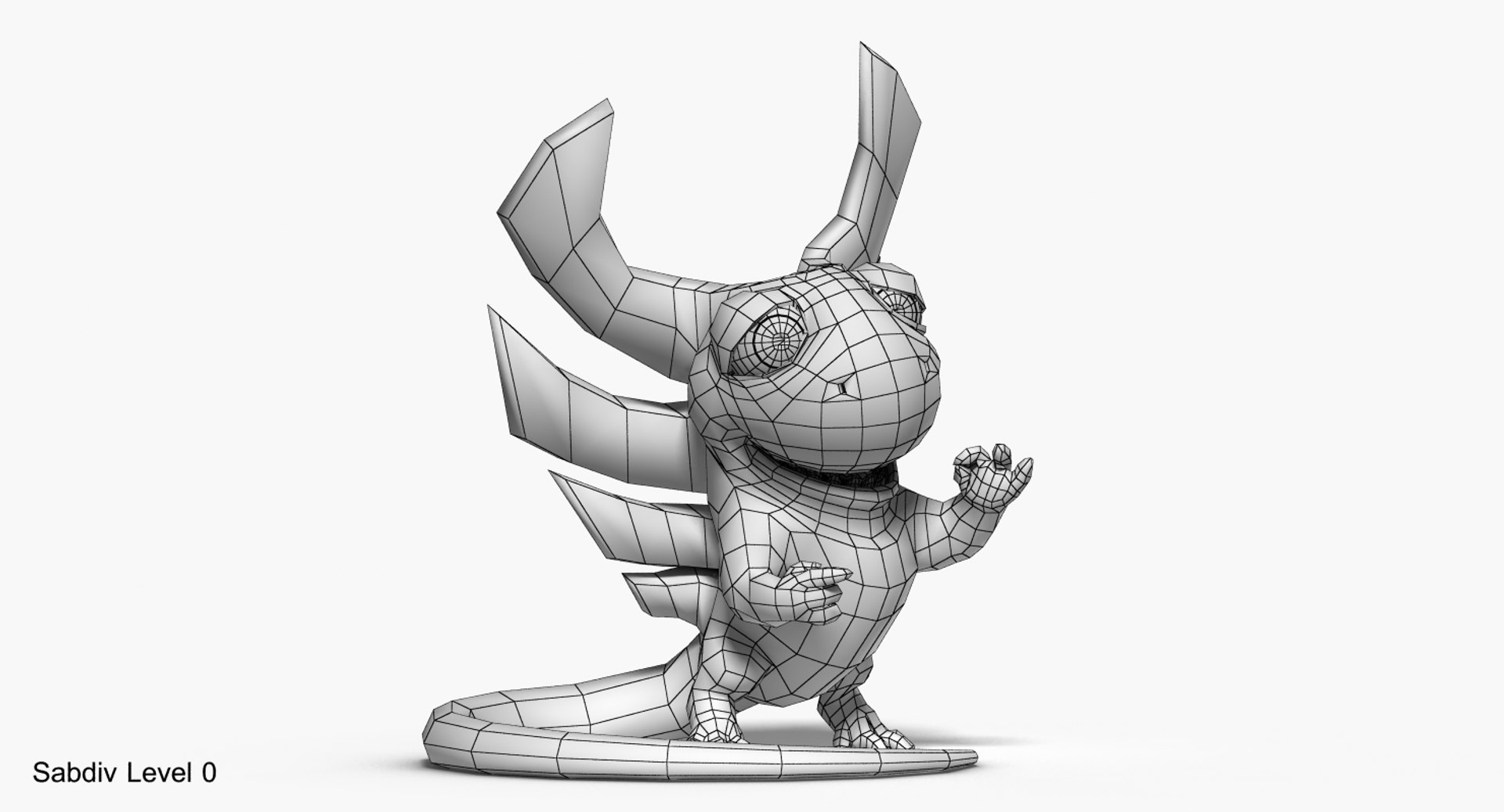 lizard character rig max