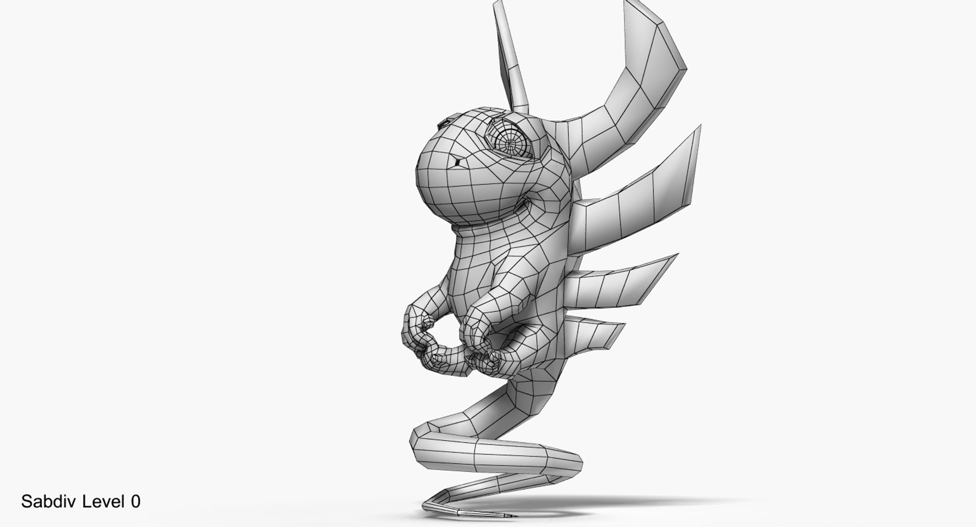 lizard character rig max