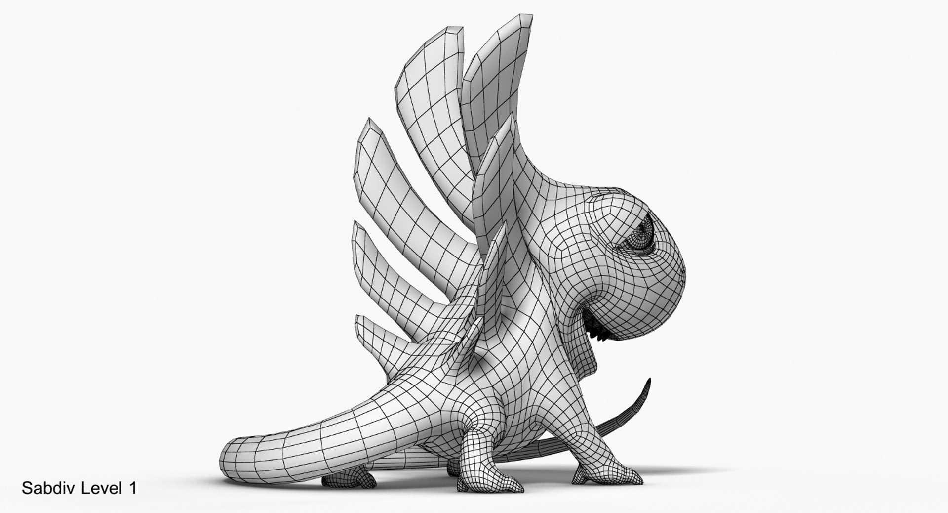 lizard character rig max