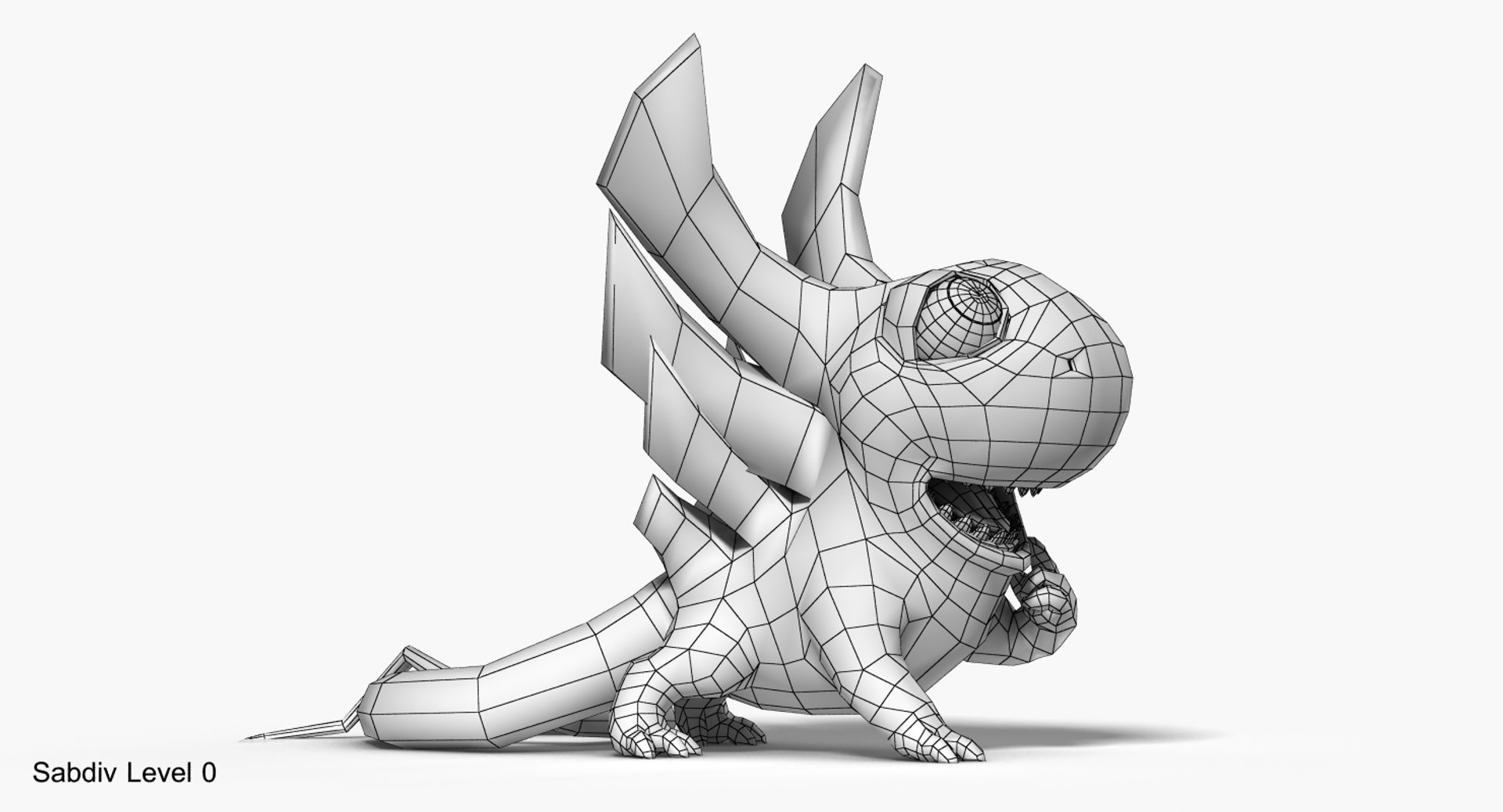 lizard character rig max