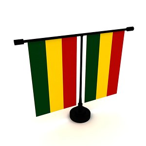 Flag of Bolivia model