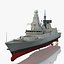 HMSダイヤモンドD34タイプ45駆逐艦