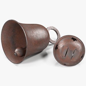 3d model bells old