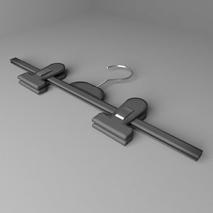 clothes hanger 2 3D model