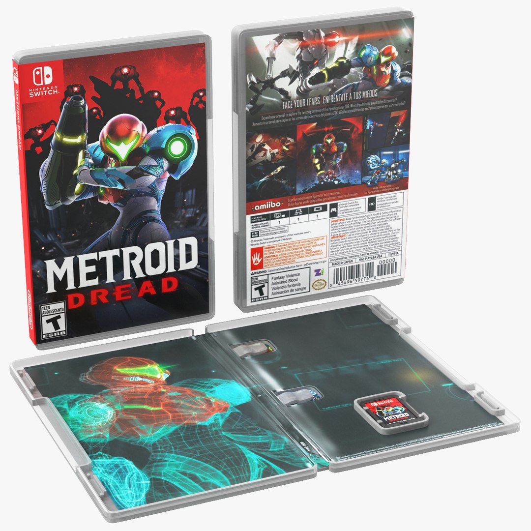 3D Detailed Cartridge Case Metroid Dread - TurboSquid 2064401