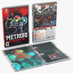 Detailed Cartridge Case Metroid Dread