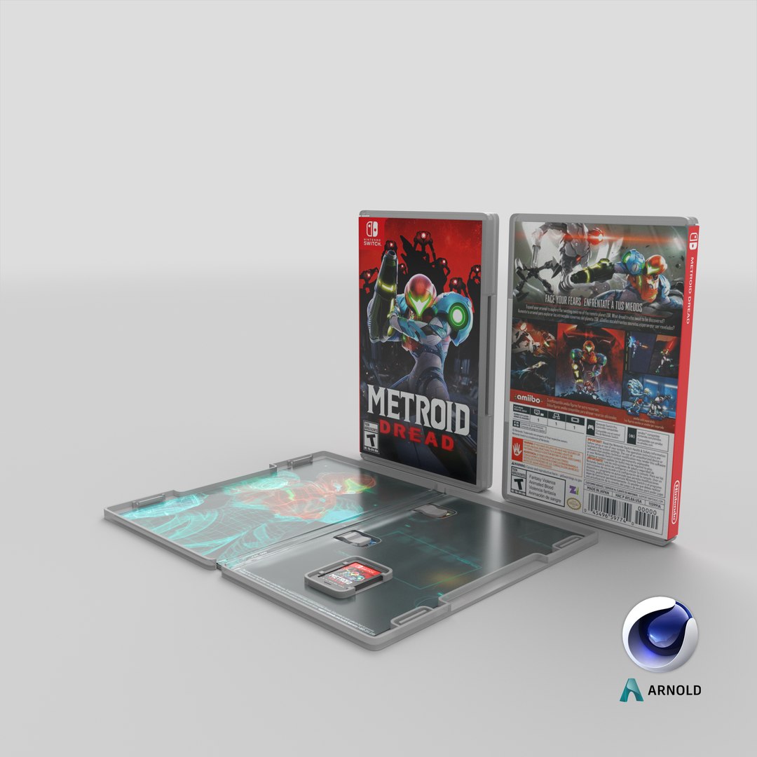 3D Detailed Cartridge Case Metroid Dread - TurboSquid 2064401