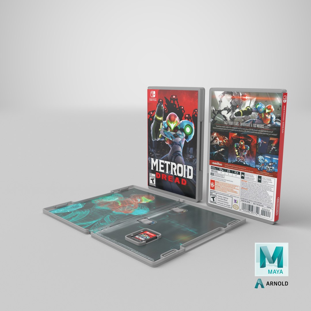 3D Detailed Cartridge Case Metroid Dread - TurboSquid 2064401