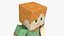 Alex Minecraft - Mixamo Animatable - Use your own Skin