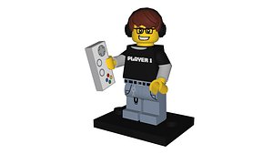 Lego Minifig - 71007-4 Video Game Guy