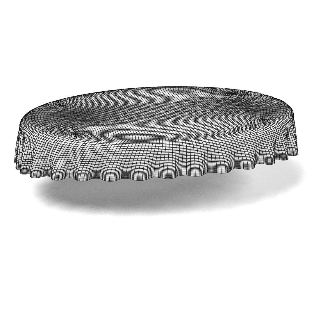 Blender Tableclothes Oval