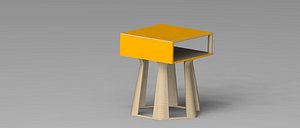 3D coffee table model