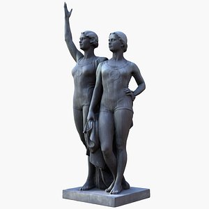 scan olympic girls 3D