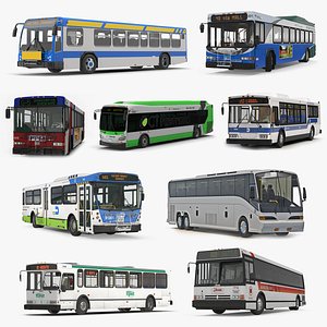 buses 8 bus 3D