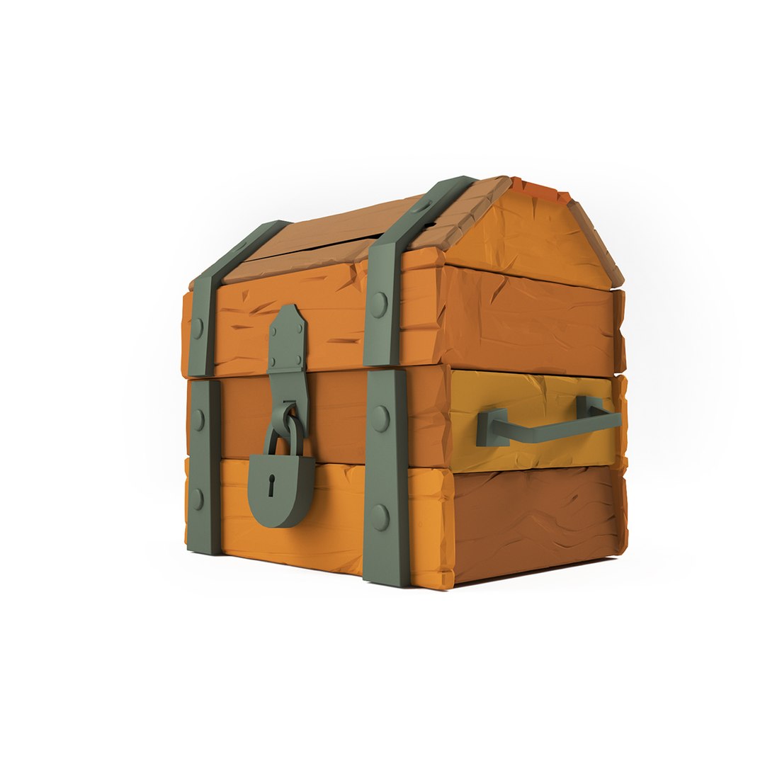 Wooden Chest3D模型 TurboSquid 1934513