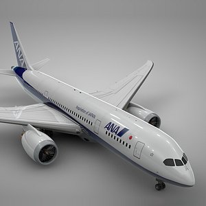 boeing 787 dreamliner ana 3D