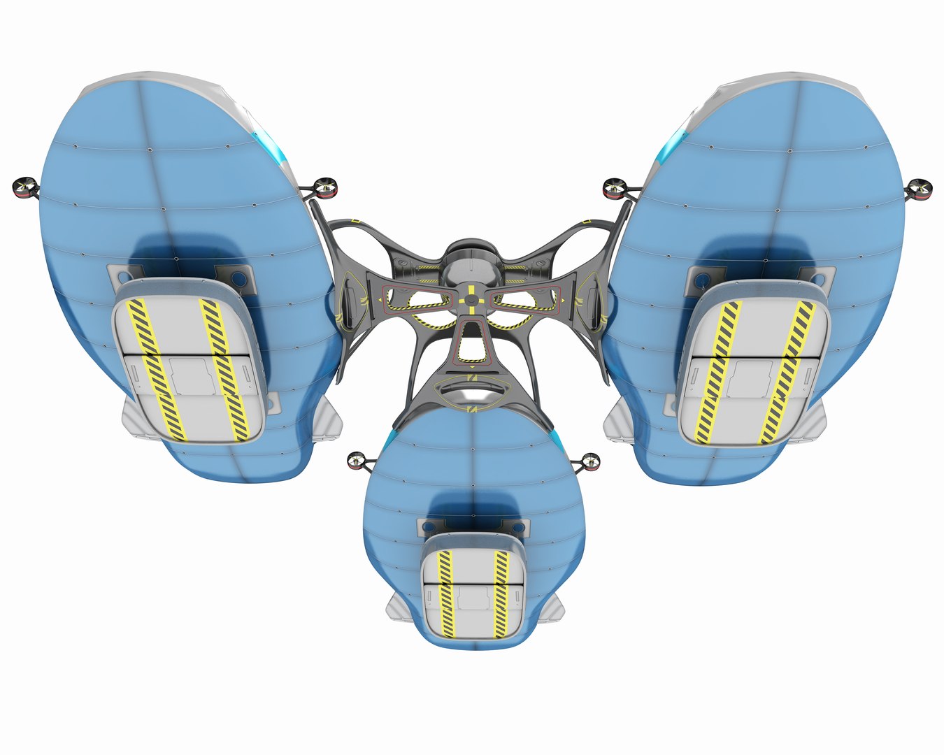 3d air baloon
