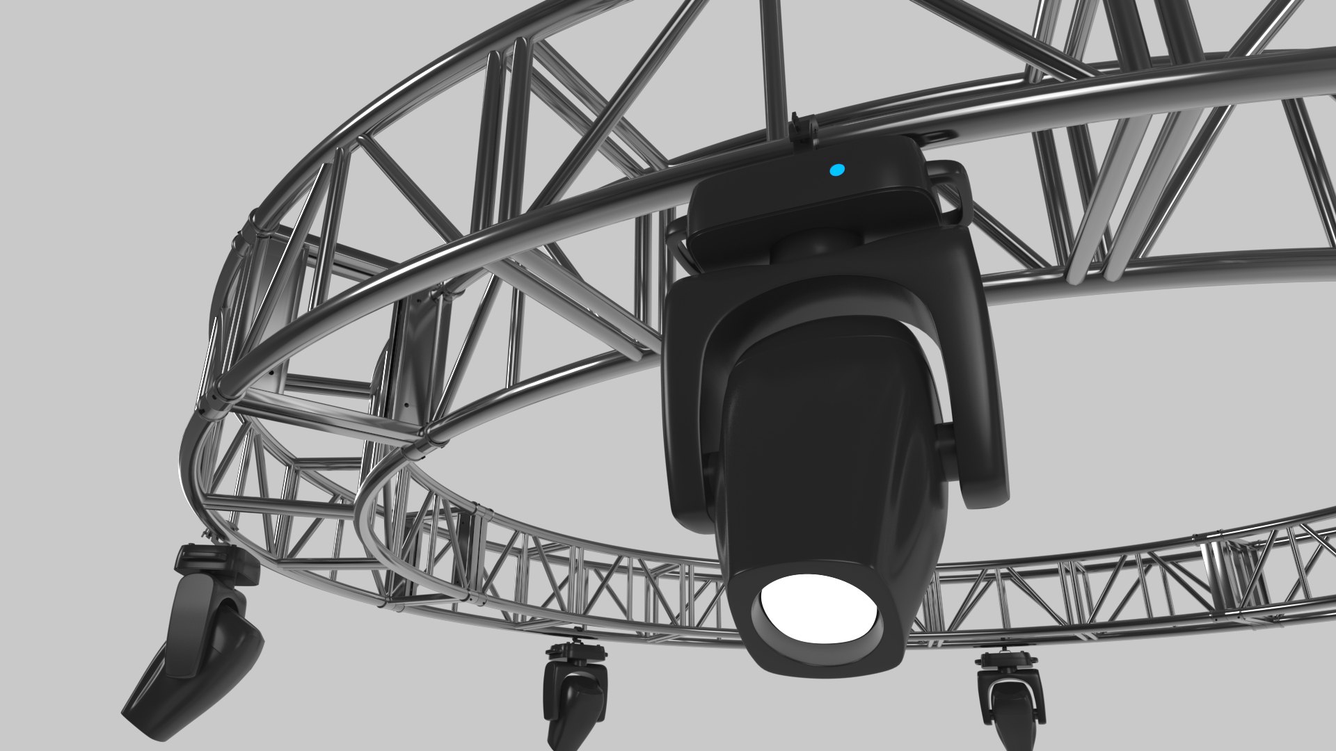 3D Circular Truss Stage Lighting Studio 4 Model - TurboSquid 2380502