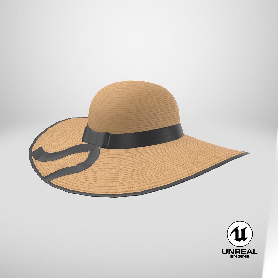 Women Hat 02 3D model https://p.turbosquid.com/ts-thumb/zc/a24xRe/Ym/stemcell_unreal_render/png/1741627788/1920x1080/fit_q87/58557aa6bb54a865857beb39aa9d3ae5cbe092b6/stemcell_unreal_render.jpg
