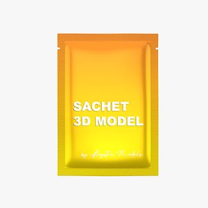 3D Sachet 9 model