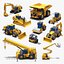 3D Construction Machinery 10 Models Pack