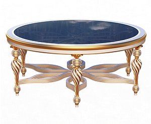 Classic Tea Table Furniture Design SW Yegane 3D model