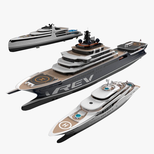 Shypyard Highlights Superyacht Collection 3D model