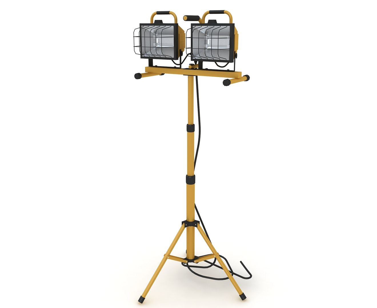 Halogen Work Light 3D Model - TurboSquid 1730327
