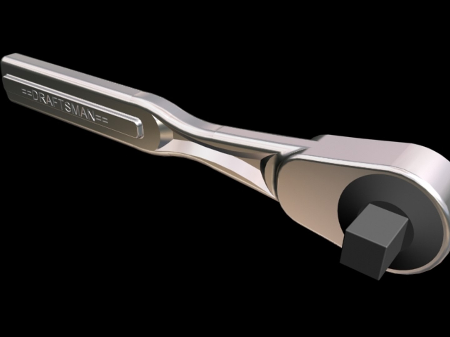 Draftsman Deep Socket Set 3d Model