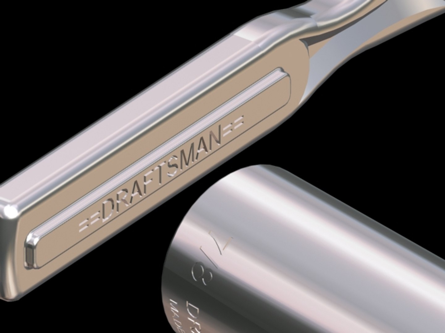 Draftsman Deep Socket Set 3d Model