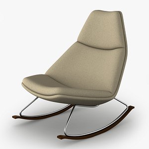 3d rocking chair