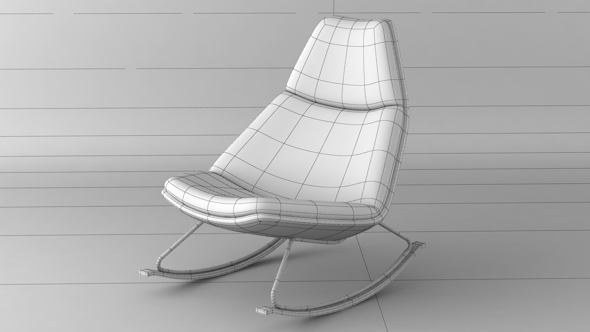 3d Rocking Chair