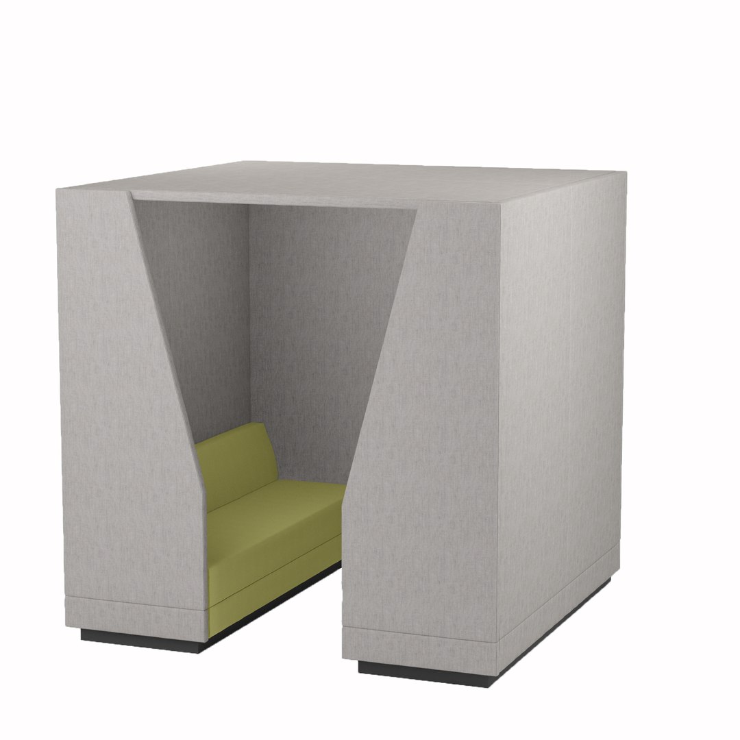 Brick modular square seating 3D - TurboSquid 1812887