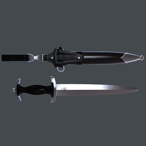 3D ss dagger