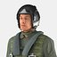 Military Jet Fighter Pilot Pose 2
