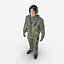 Military Jet Fighter Pilot Pose 2