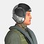Military Jet Fighter Pilot Pose 2