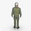 Military Jet Fighter Pilot Pose 2