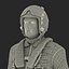 Military Jet Fighter Pilot Pose 2