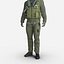 Military Jet Fighter Pilot Pose 2