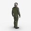 Military Jet Fighter Pilot Pose 2