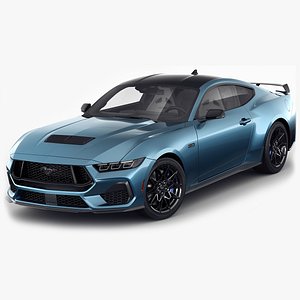 Ford Mustang GT 2024 3D model