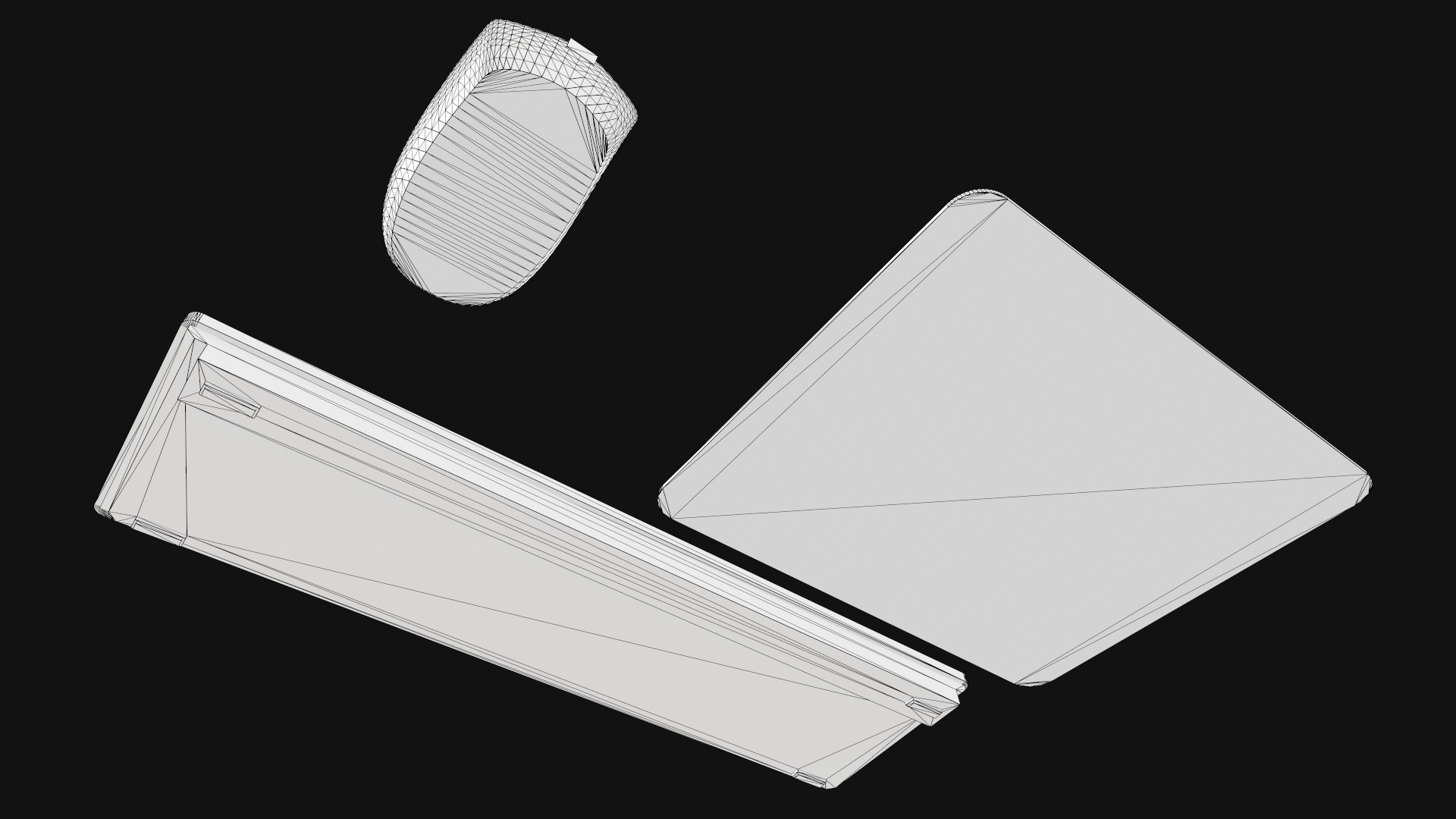 3D Computer Mouse And Keyboard - TurboSquid 1855003